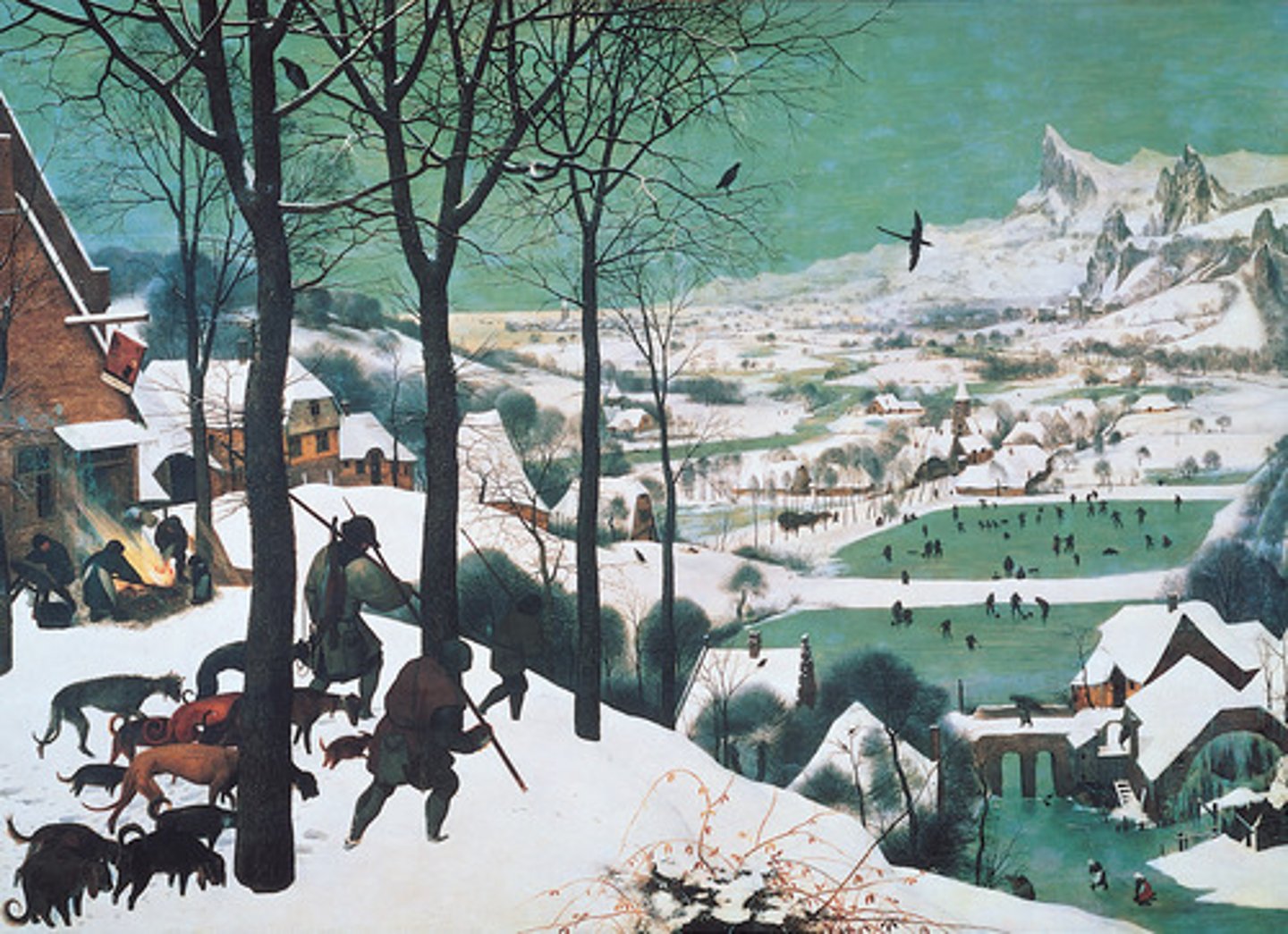 <p>Hunters in the Snow</p>