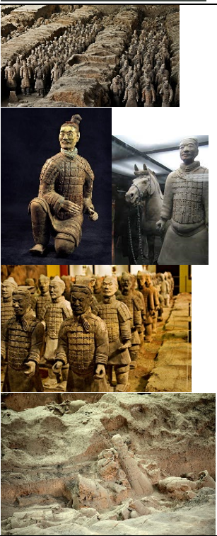 <p><span>Terracotta Army &amp; Tomb of Emperor Shi Huangdi (use &amp; facts)</span></p>