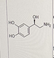 <p>Which of the following is/are correct about the molecule shown below?</p><p>I. It is a neurotransmitter present only in the central nervous system</p><p class="p1">II. It is negatively charged at physiological pH</p><p class="p1">III. It is eliminated in the synapse through the action of catechol O-methyl transferase (COMT) as one of the mechanisms</p>