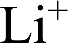 Li ^ ( + ) 