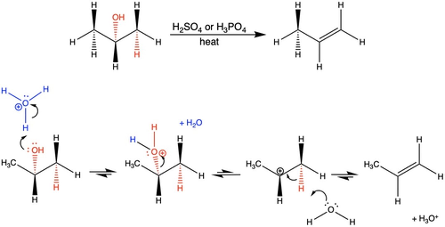 <p>generally no stereoselectivity (multiple products can be produced)</p>