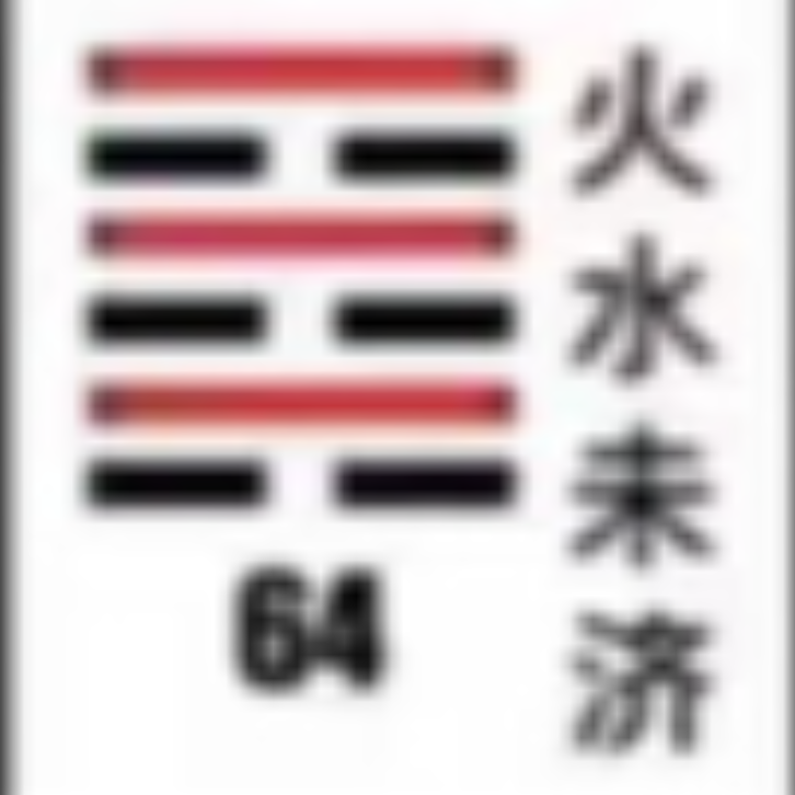 <p><strong>火水未济(未济卦)</strong></p>