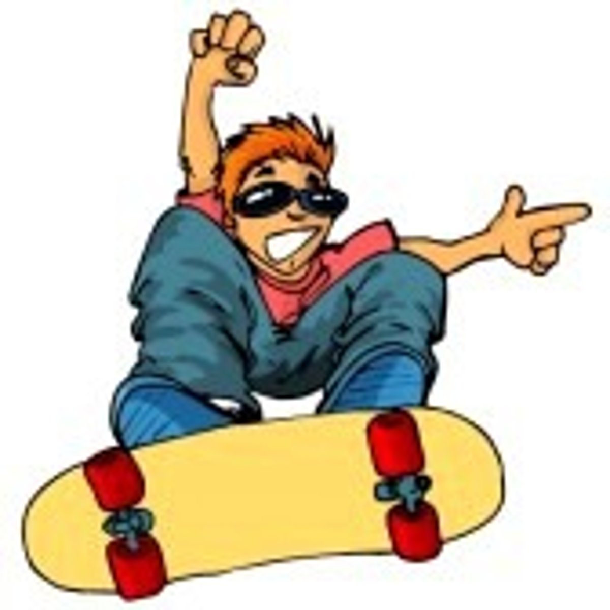 <p>the girls like to skate</p>
