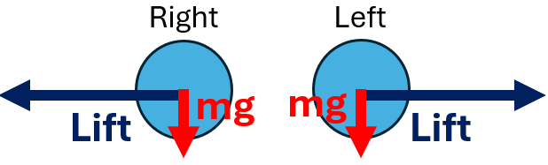 <p>Centripetal force F = L</p><p>L = F = mv²/r</p>