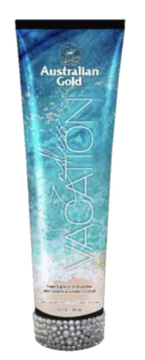 <p>-$100</p><p>-10 oz tube</p><p>- Triple Dip Hybrid Intensifier: silicone-free formulation of Tyrosine and Erythrulose to provide a natural, uniform glow that lasts days longer while ensuring sunless application is flawless and even.</p><p>- DermaDark® Bronzer: Powerful natural color enhancer that helps build color gradually without the need of UV exposure.</p><p>- Continuous Color Cocktail: Deluxe blend of Meadowfoam Seed Oil, Coconut Oil, Shea Butter and Cocoa Butter help to hydrate, seal-in moisture and brighten the complexion while ensuring quick-absorption for even, flawless coverage.</p><p>- Red LED Light Spectrum Collagen Boost: Superior skincare, including Peptides, help to boost collagen and elastin production for overall smoother skin, especially when used in conjunction with hybrid Red LED light beds.</p><p>- Bio-Active Bronzing Minerals: Naturally obtained from Sea Salt, this mineral cocktail of 92 essential minerals help rejuvenate and smooth skin; Copper, Zinc and Calcium are known as melanin enhancing trace elements that have been show to help enhance the delivery of minerals, increase the amount of melanin formed and add additional support for color activity.</p><p>- Flawless Finish: Natural polymer of corn starch, acts as a spreading and lubricating agent for the skin, giving it a soft, even matte finish.</p>