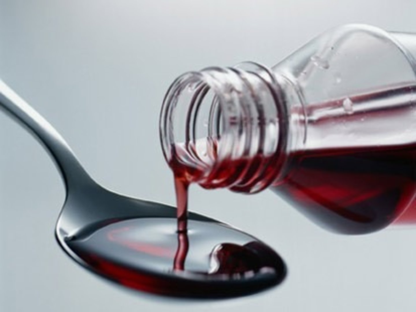 <p>Drugs dissolved in a liquid sugar solution</p>