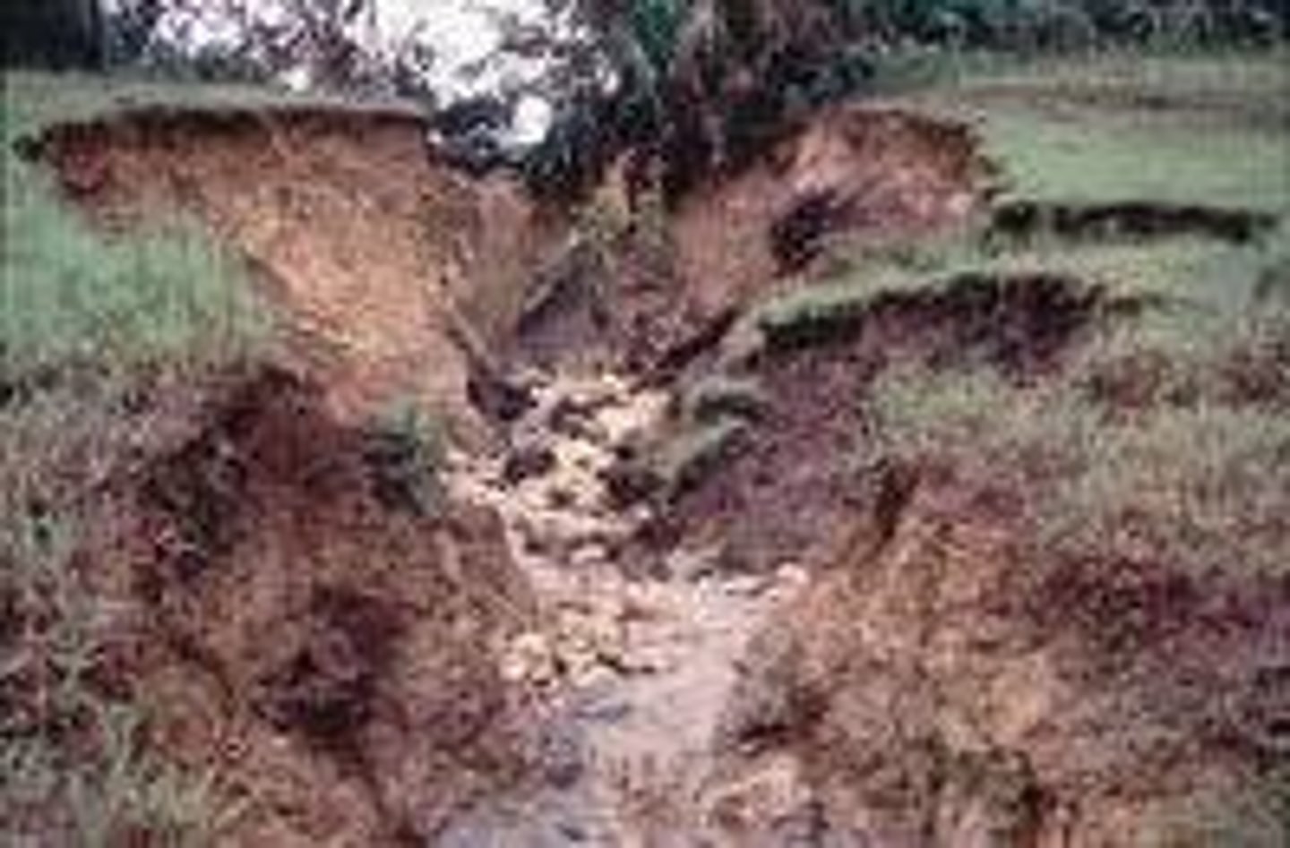 <p>Sideways erosion by a river on the outside of a meander channel. It eventually leads to the widening of the valley and contributes to the formation of the flood plain</p>