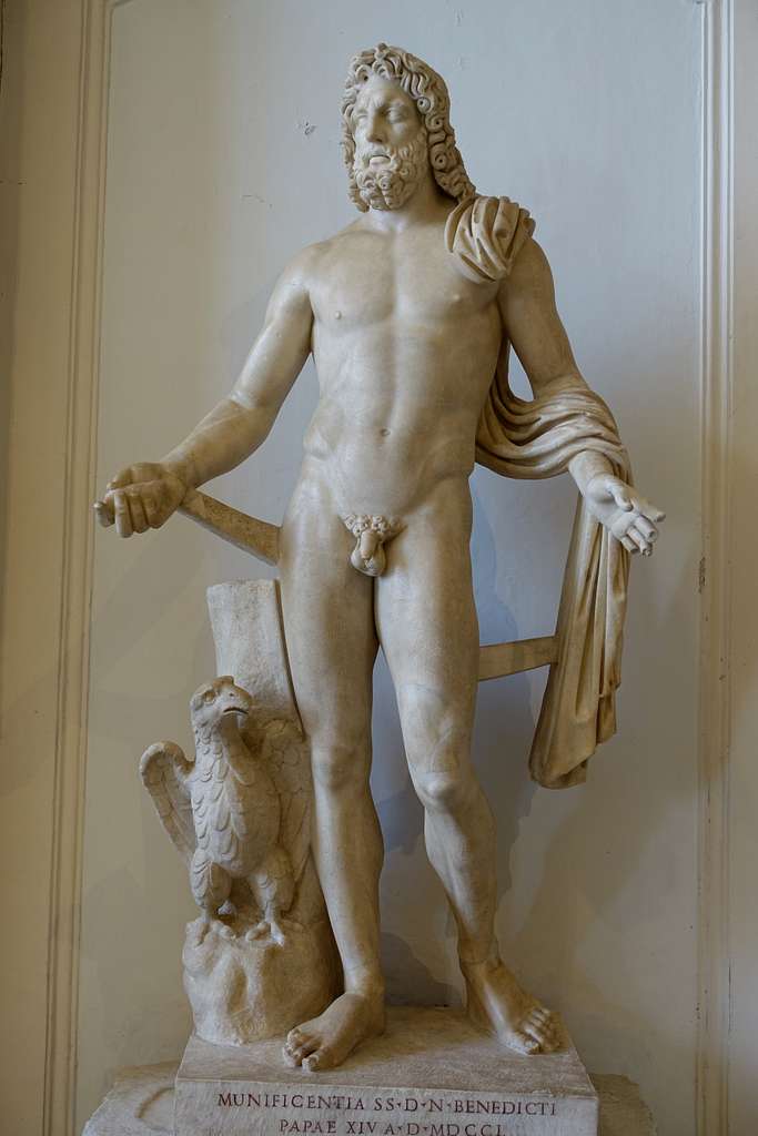 <p>This ____ statue of Zeus portrays the god in a typical (for this style) S-shaped pose with his hips swerving to his right, his right leg standing firm and leading the other leg, and his left foot raised slightly onto the balls of the foot.</p>