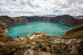 <p>Large depressions formed after volcanic eruptions.</p>