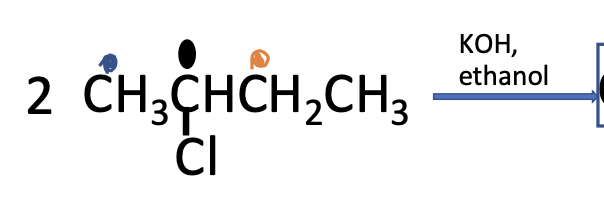 <p>What is the main organic product of the following reaction?</p>