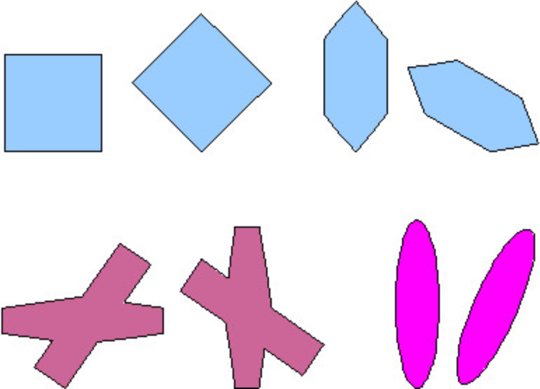 <p>Figures that have the same size and shape</p>