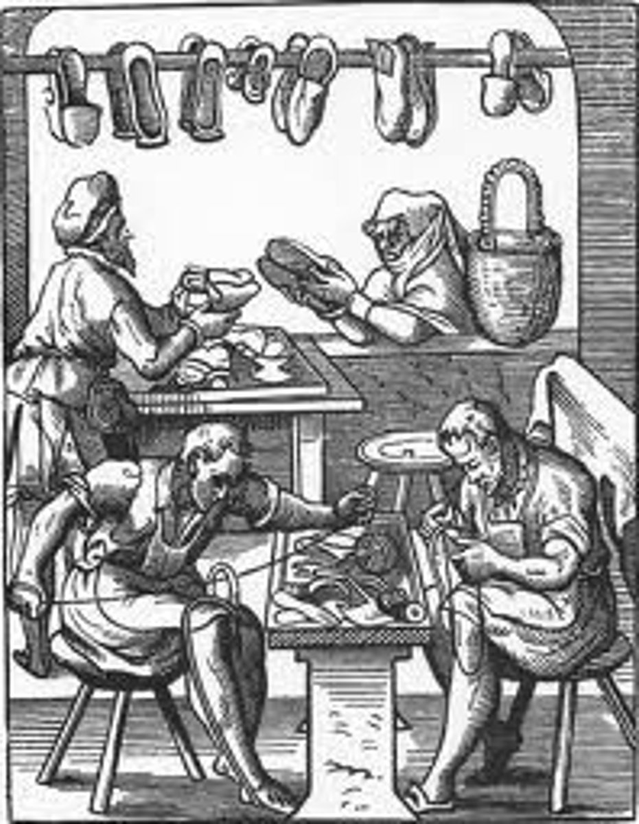 <p>Organizations of skilled workers who did the same craft, such as masons and plasterers. They set prices, quality standards, and kept out competition</p>
