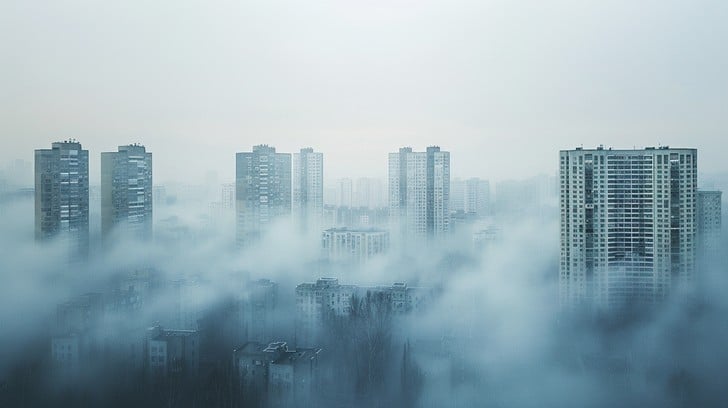 <p>Nhiều sương mù</p>