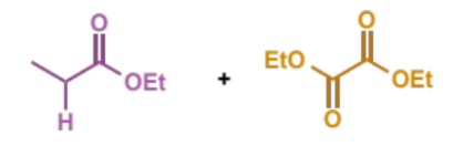 <p>first step in crossed Claisen</p>