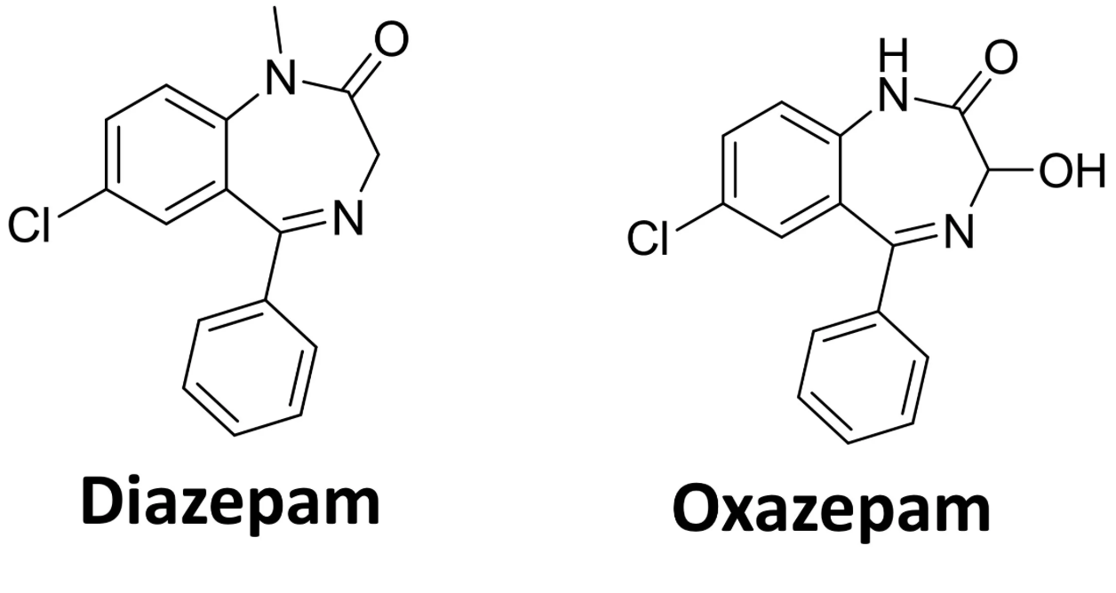 <p>A patient only taking diazepam could test positive for oxazepam. This statement is…</p>