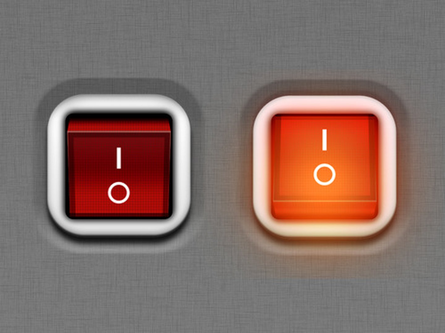 <p>to make a machine or light start working</p>