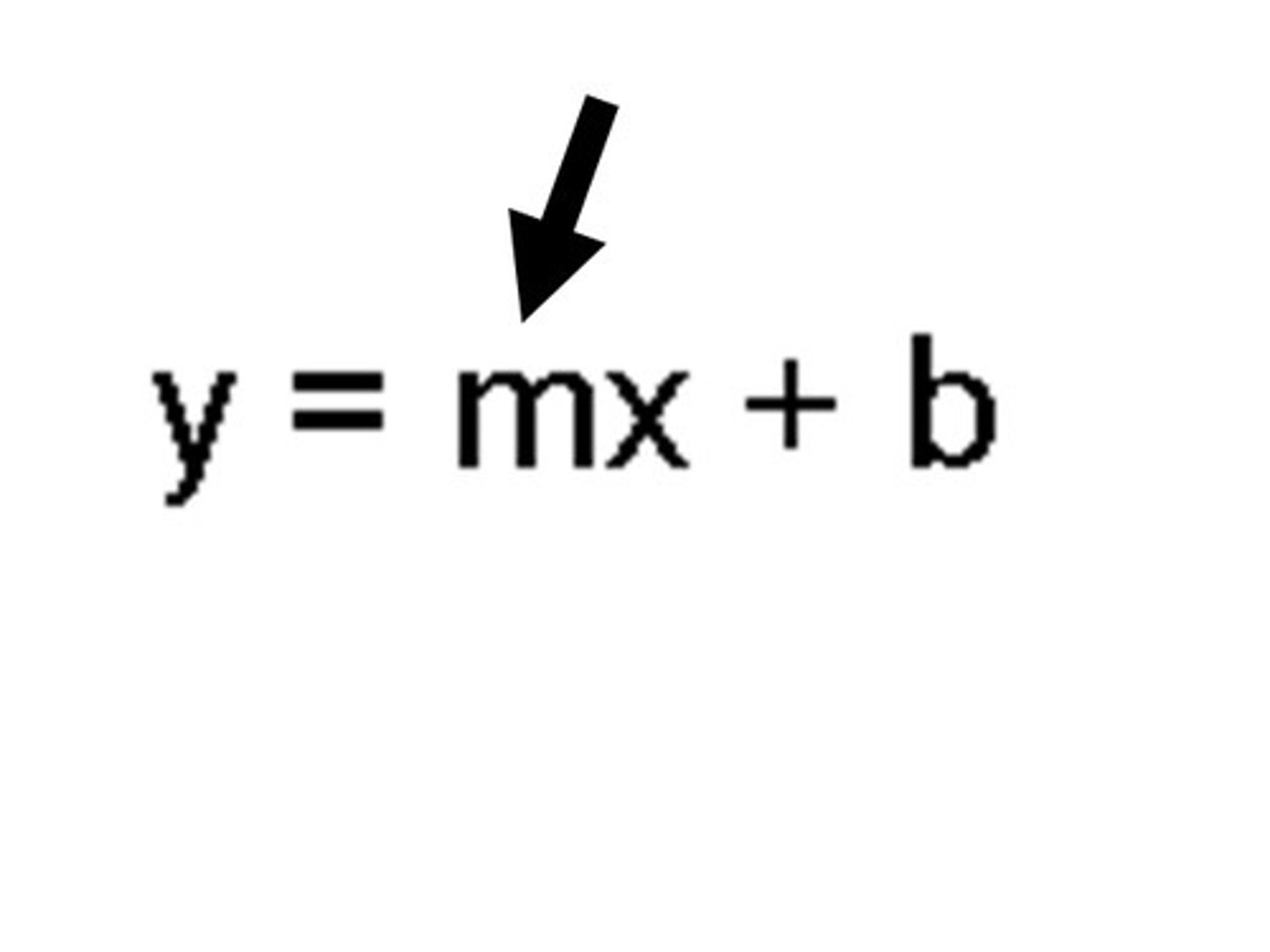 <p>m</p>