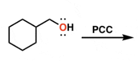 <p>What does PCC oxidize a primary alcohol to?</p>