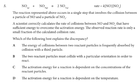 <p>Which of the following best explains the discrepancy?</p>