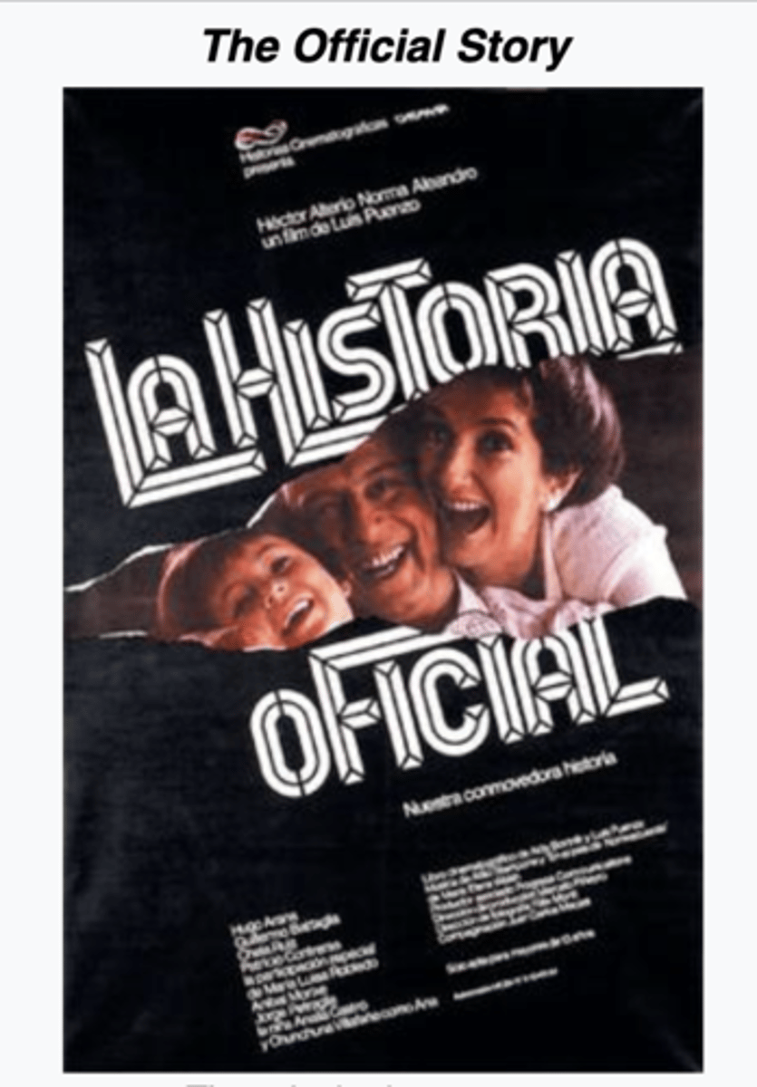 <p>Una película argentina que se trata de los desaparecidos y los niños robados durante de las Guerras Sucias.</p>