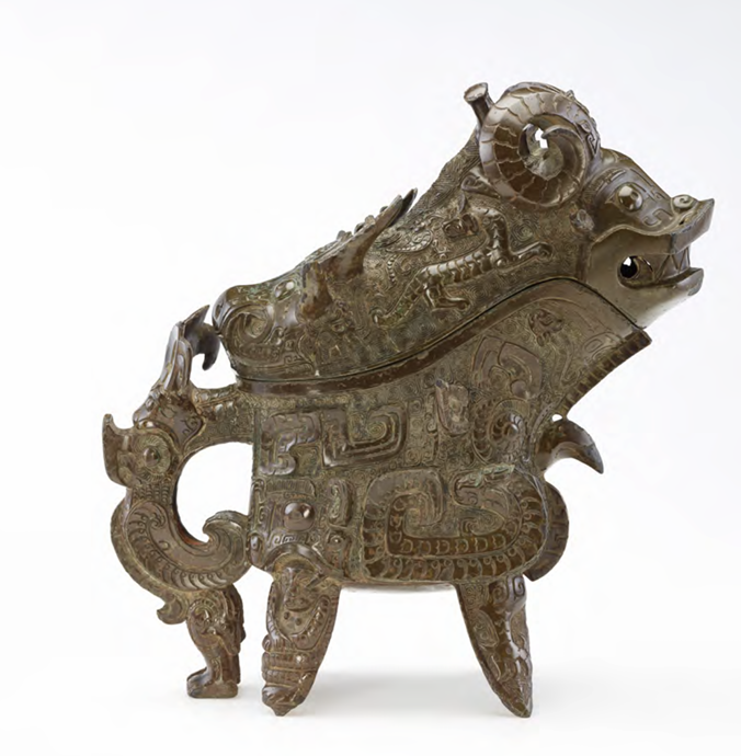 <p>Bronze</p><p>Shang Dynasty</p><p>1045 B.C.E</p>