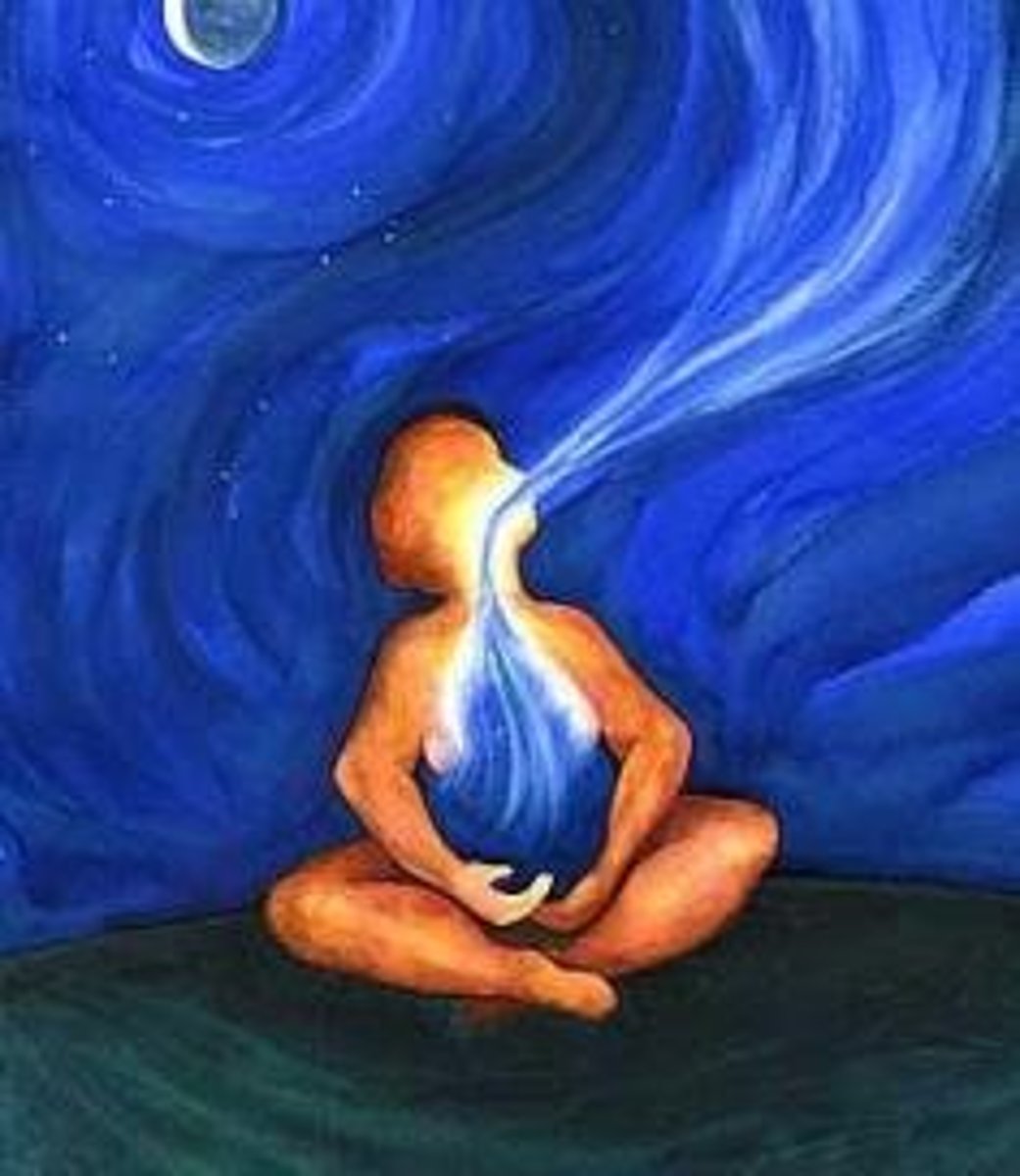 <p>air, breath, life, soul, shade</p>