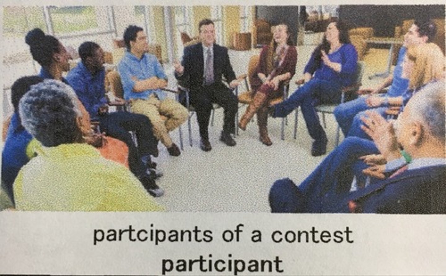 <p>Người tham gia - さんかしゃ</p>