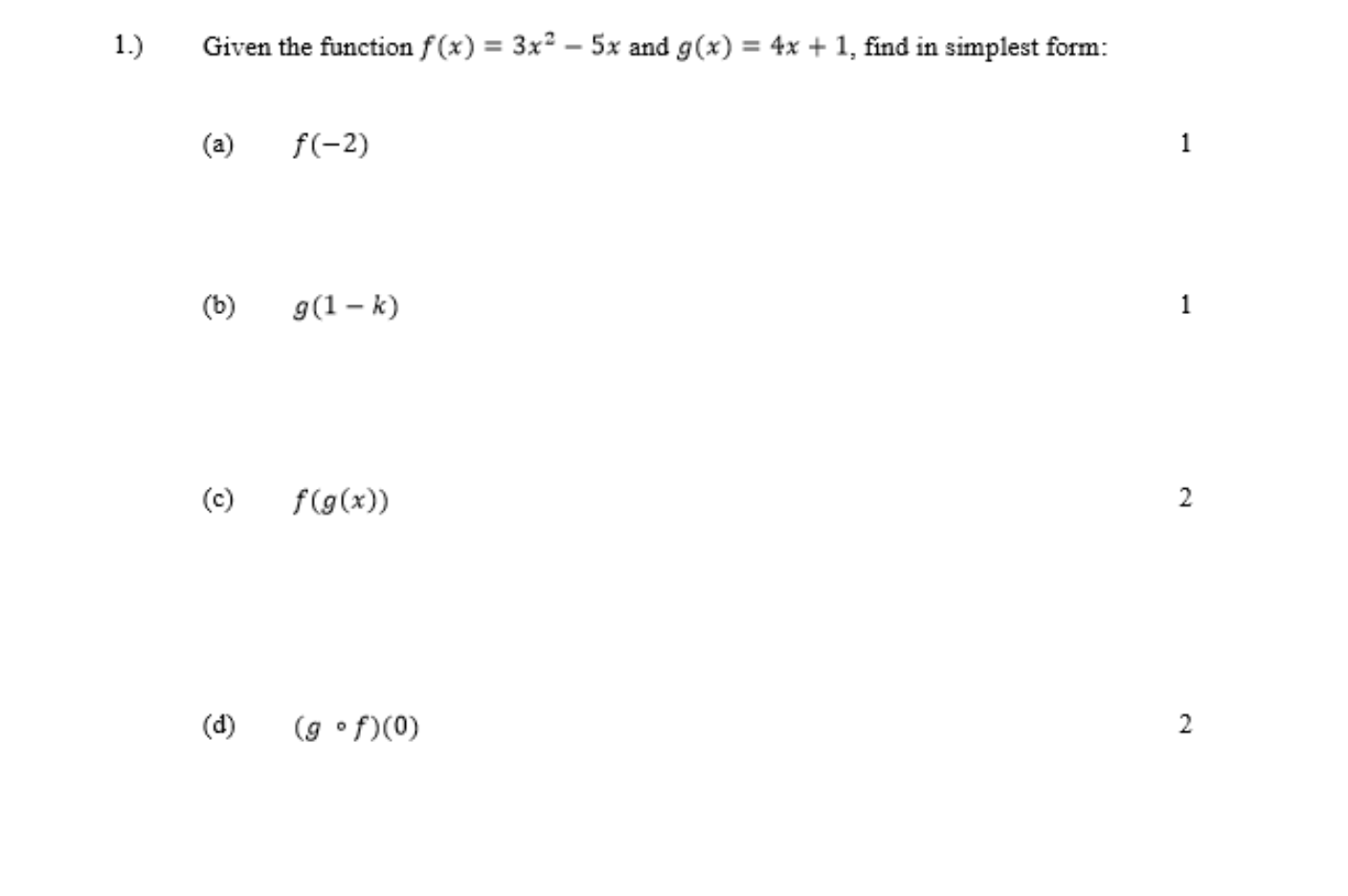 <p>c, d</p>