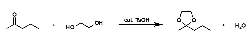 <p>why are cyclic acetals more stable than acyclic ones?</p>