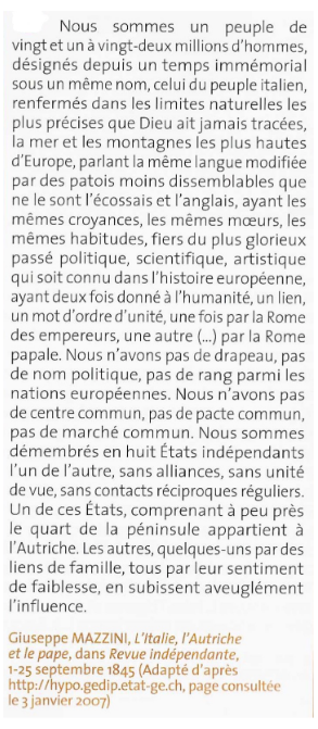 <p>Quel est le plan de texte?</p>