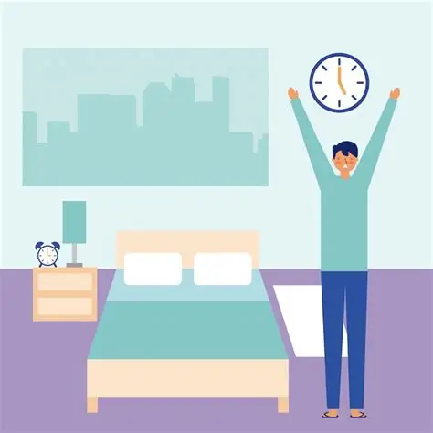 <p><strong>to leave your bed after sleeping</strong><br><em>I get up at 7 a.m.</em></p>