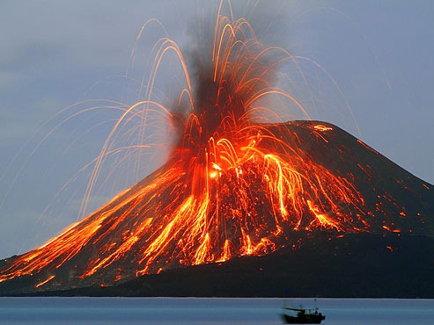<p>/ɪˈrʌp.ʃən/ • Noun • B2 • A sudden explosion of a volcano • Sự phun trào núi lửa • The eruption of Mount Etna caused widespread ash clouds in the region.</p>