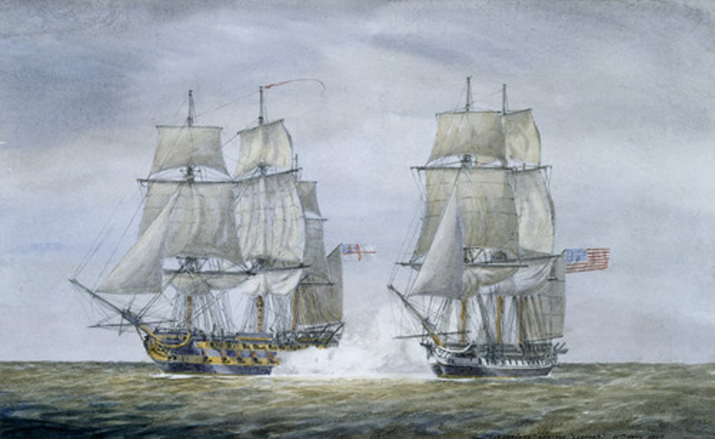 <p>- The British warship, the Leopard, stopped a U.S. warship, the Chesapeake, to search for deserters.</p><p>- When the Chesapeake's captain refused to allow a search, the Leopard opened fire</p><p>- 21 American sailors were killed or wounded in the attack</p>