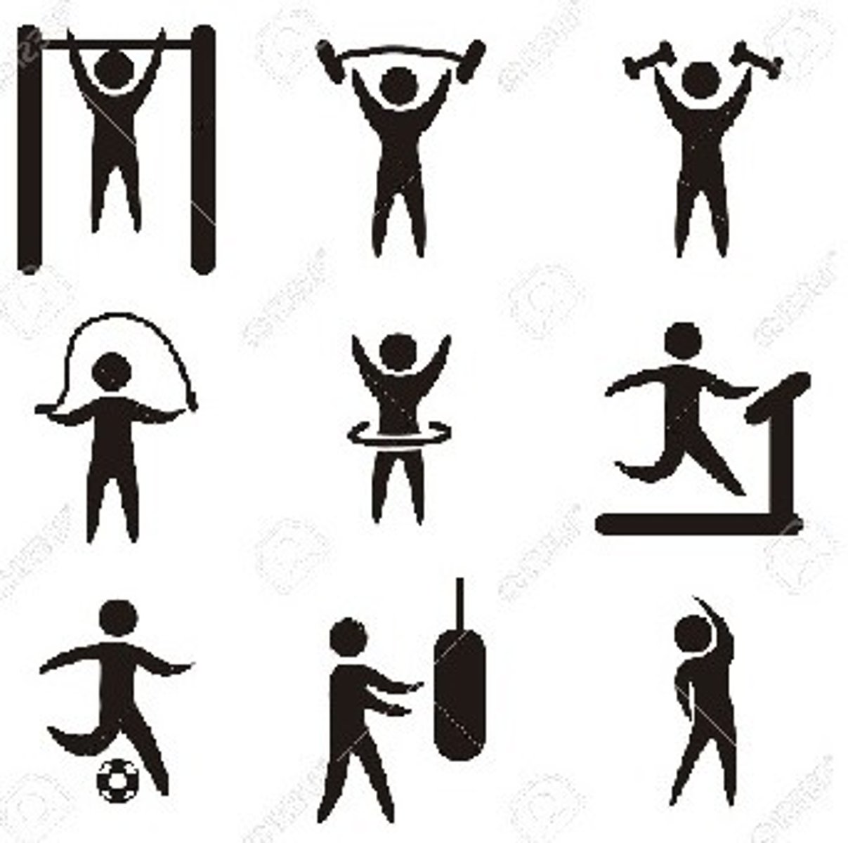 <p>tập thể dục</p>