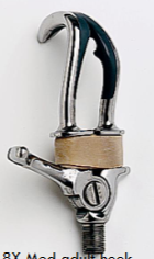 <p>#8X Medium Adult Hooks </p>