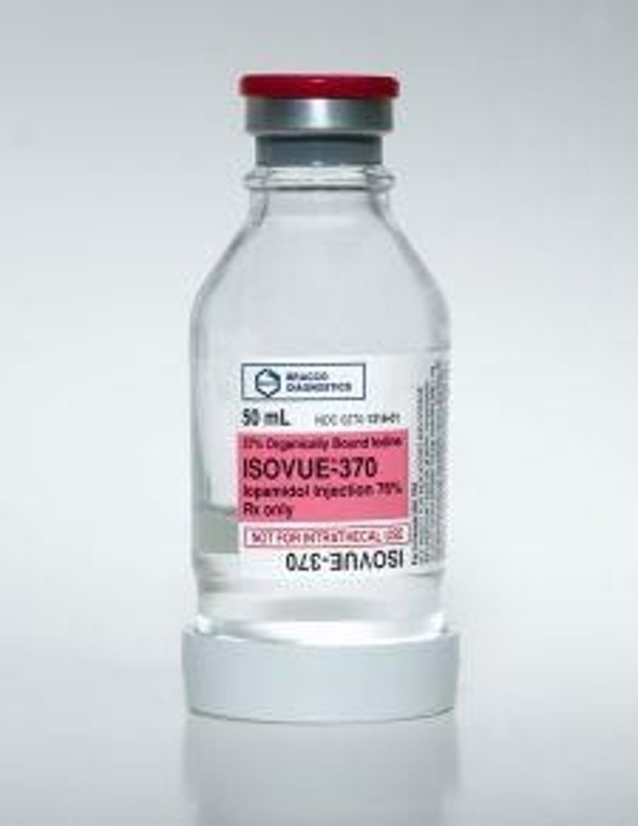 <p>Injected into the vein or retrograde into the bladder.</p>
