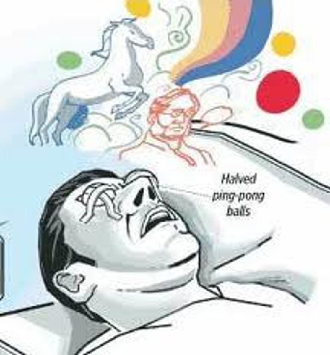 <p>sensación subjetiva falsa, imaginarte algo irreal</p>