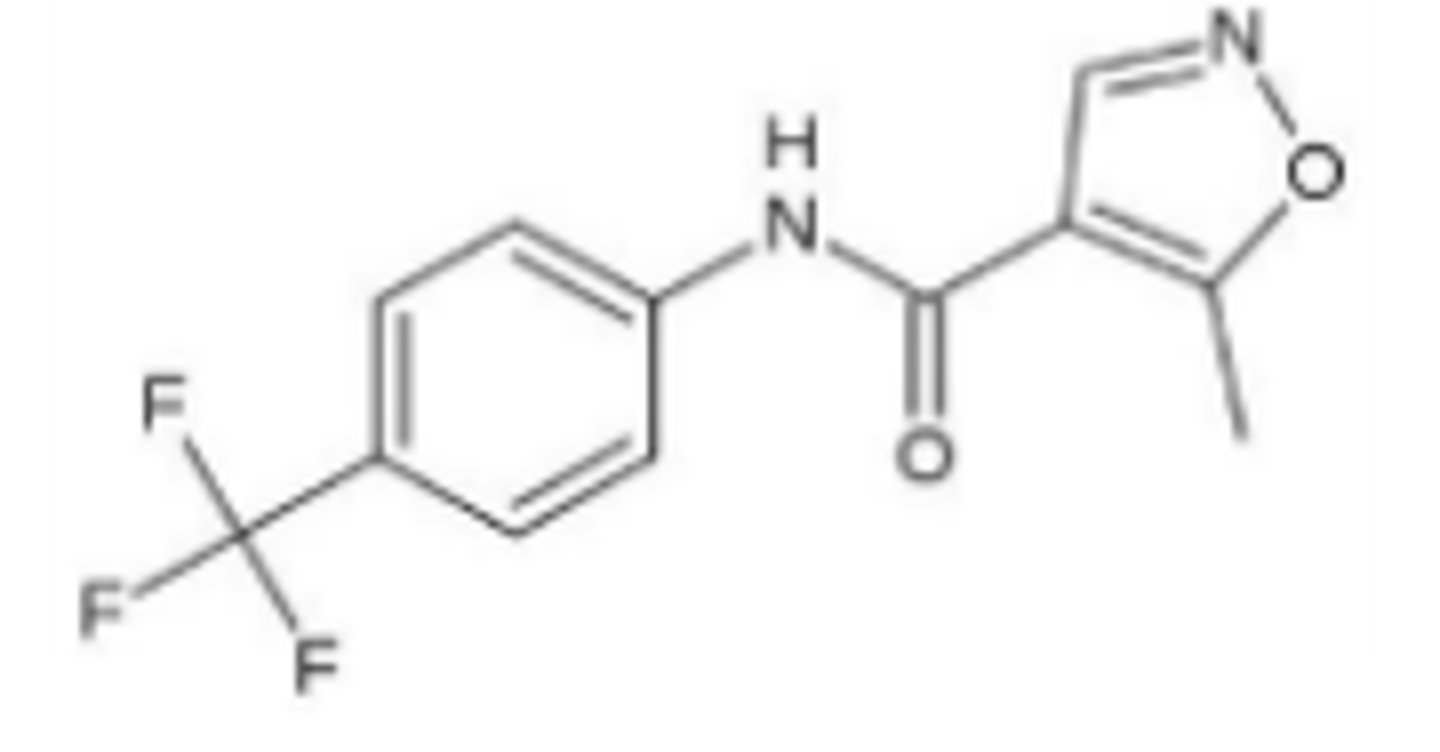 <p>PRODRUG for teriflunomide, DHODH inhibitor</p>