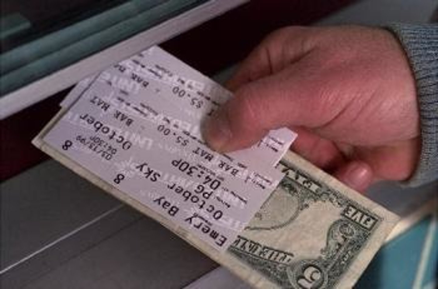 <p>to get tickets</p>