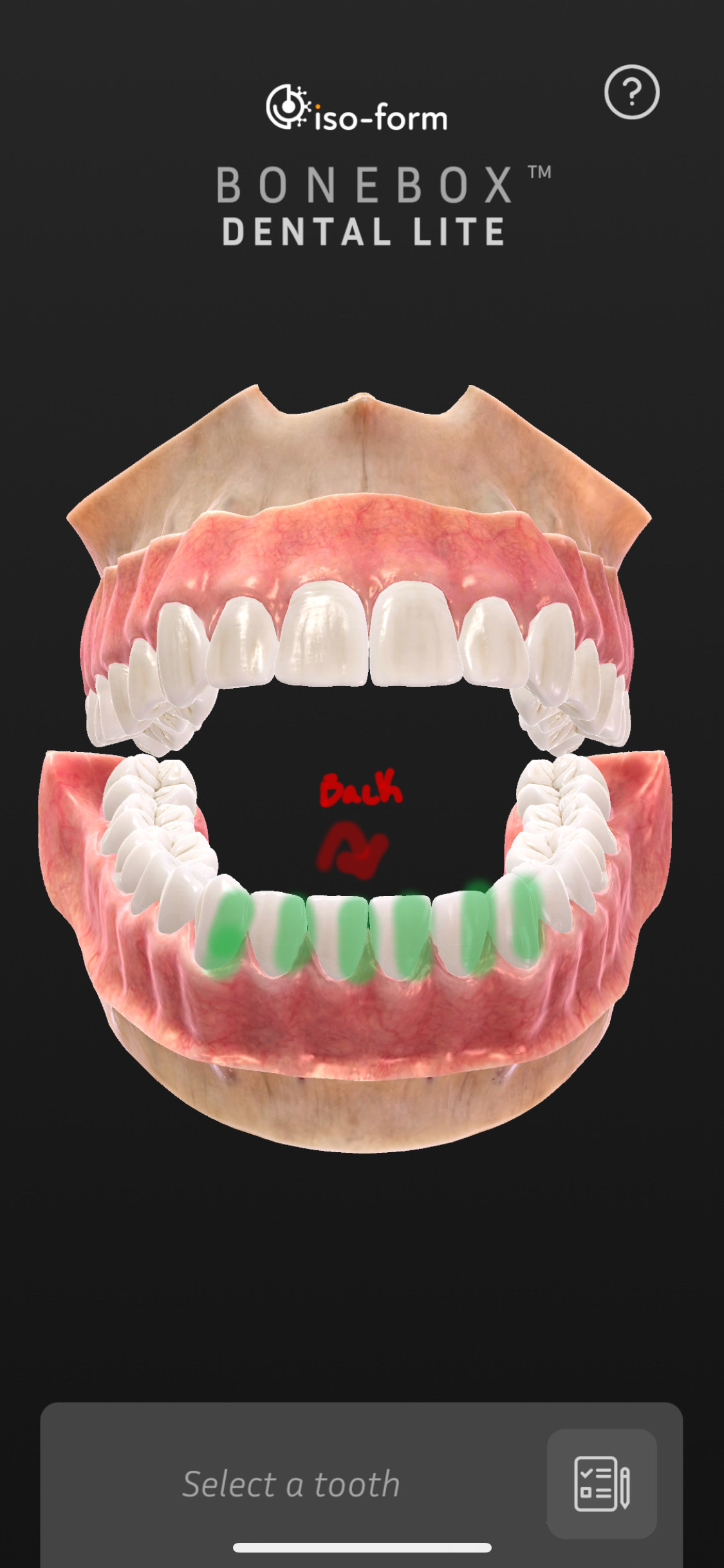 <p>Name the treatment area</p>