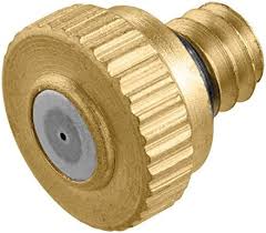 <p>&nbsp;Nozzle that produces a fine mist, used in propagation to maintain humidity.</p>