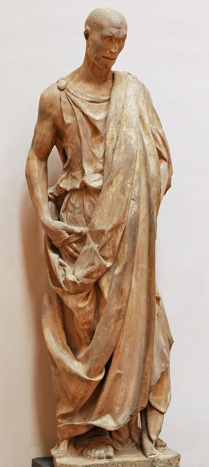 <p><strong>Profeta Abacuc (“lo zuccone” Campanile di Giotto, Firenze)</strong></p>