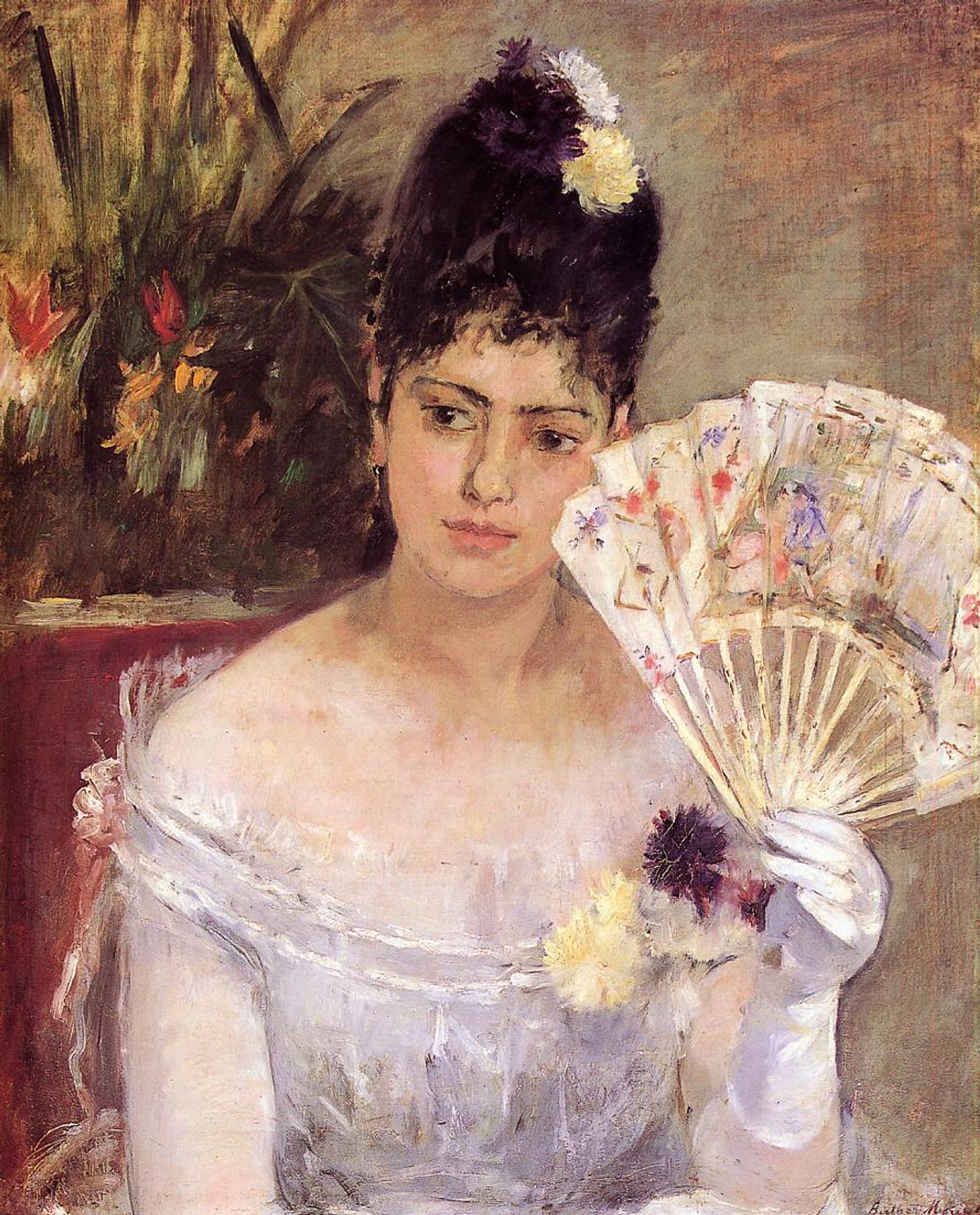 <p><em>Jeune fille au bal</em></p>