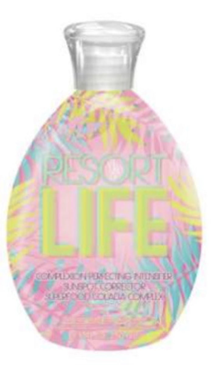 <p>-$65</p><p>-8.5 oz bottle</p><p>- Intensifier: Helps build natural color while it nourishes and guides color development.</p><p>- Tyrosine: Helps to stimulate UV melanin production in an even manner for dark color development.</p><p>- Complexion Perfecting Blend: A blend of amino acids and extracts that work to energize skin to kick start color</p><p>for balanced, glowing results.</p><p>- Sunspot Corrector: Specially formulated to help ensure an even tan by working to reduce the appearance of sunspots for a balanced complexion.</p><p>- Tea Tree Oil: Known for its ability to fight topical infections and irritations, it works together with other powerful ingredients to help eliminate the appearance of sunspots.</p><p>- Ginger: Believed to have been cultivated as a tonic root, it helps to keep skin naturally uninhibited, allowing even, balanced color to develop without interference</p>