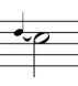<p><span style="font-family: Aptos, sans-serif; line-height: 115%;"><span>an ornament that is a leaning note that delays the next note by one step up or down. Usually a dissonance resolving to a consonance</span></span></p>