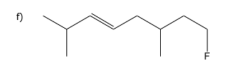 <p>1) determine whether geometric isometric is possible</p><p>2) name the molecule</p>
