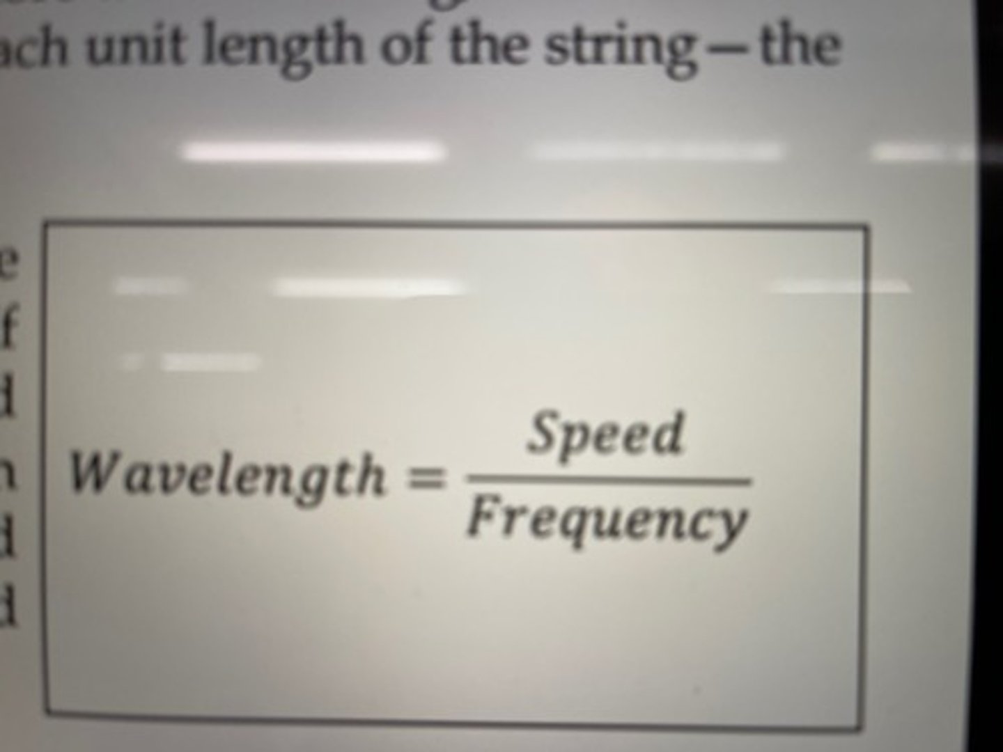 <p>speed and frequency</p>