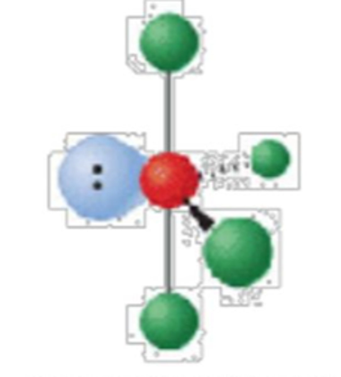 <p>seesaw; &lt;120° and &lt;90°</p>