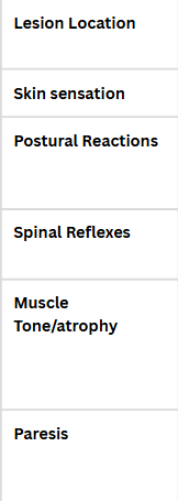 <p>Peripheral nerve roots vs NMJ vs Muscle</p>